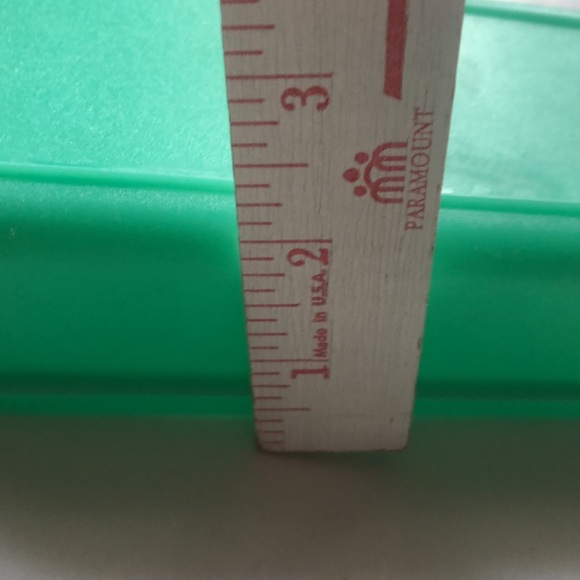 Tupperware Jadeite Vintage Oval Cheese Grater With Lid Food Storage Container - Picture 5 of 11